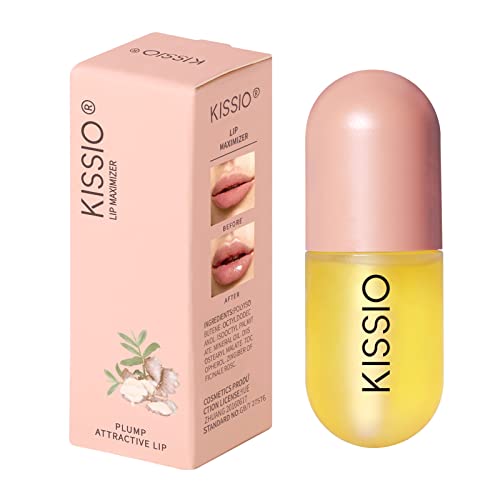 Voluminizador de labios KISSIO, ideal para retoques rápidos en cualquier momento.