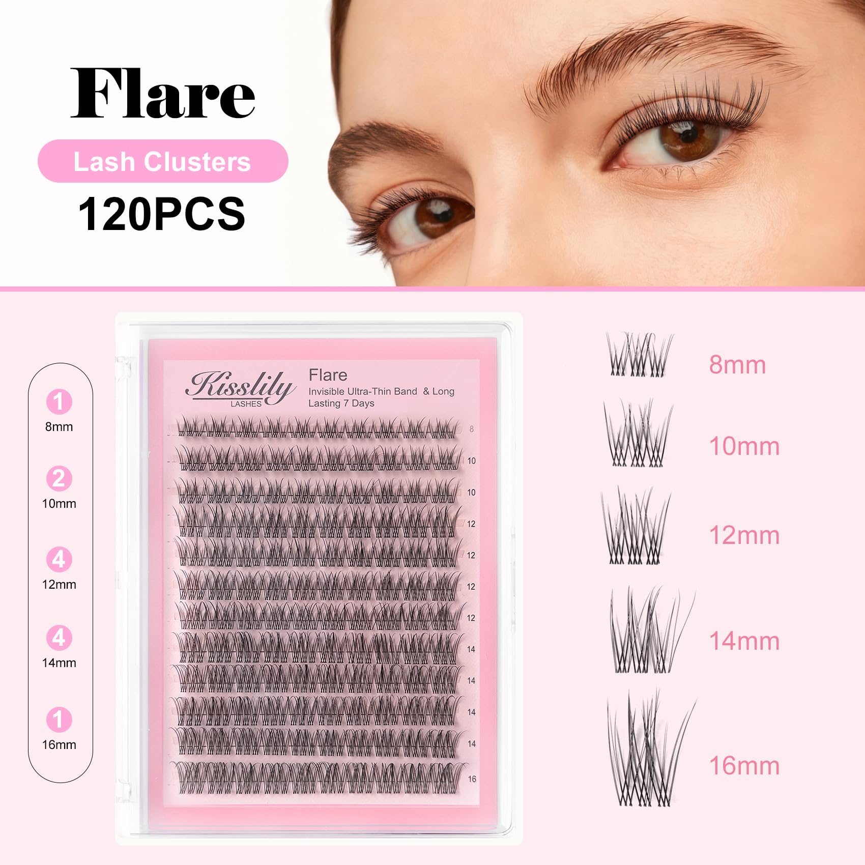 Kisslily beginner-friendly lash kit simplifies at-home lash application.