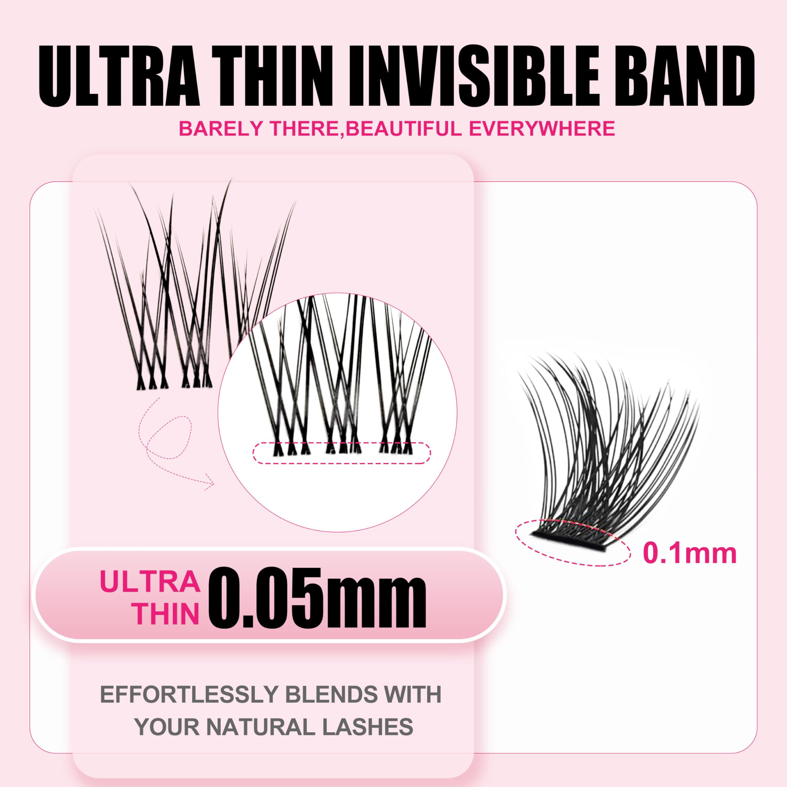 Kisslily lash glue provides a secure bond while staying flexible.