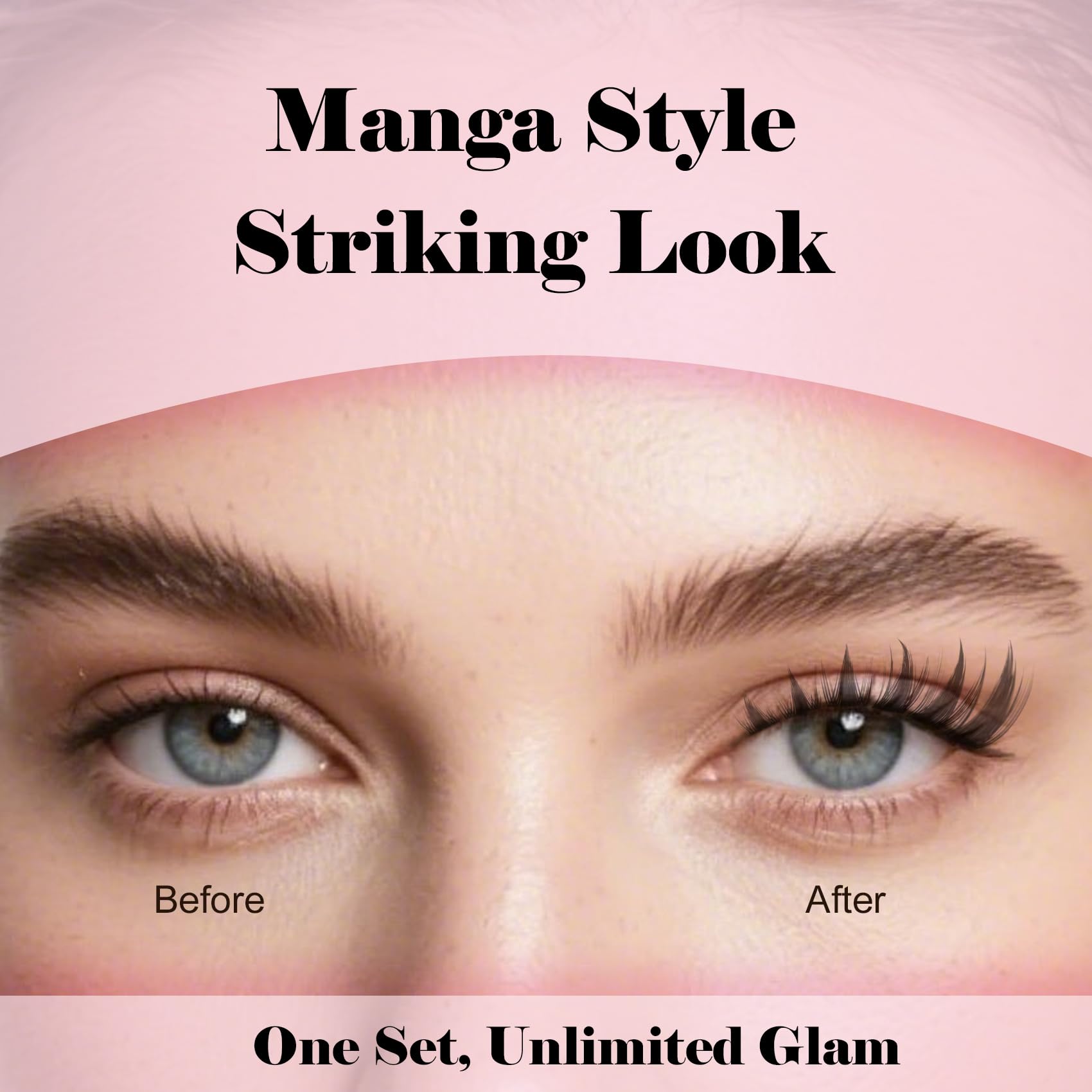 Kisslily Fairy Lash Clusters provide light, natural volume for beginner-friendly lashes