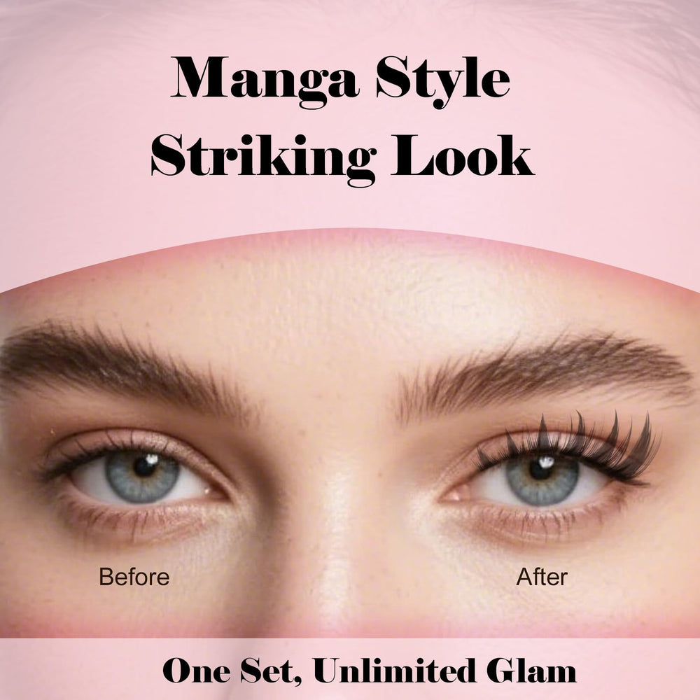 Kisslily Fairy Lash Clusters provide light, natural volume for beginner-friendly lashes