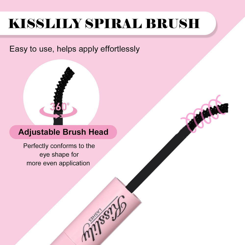 Kisslily lash glue for daily use, parties, weddings—reliable hold.