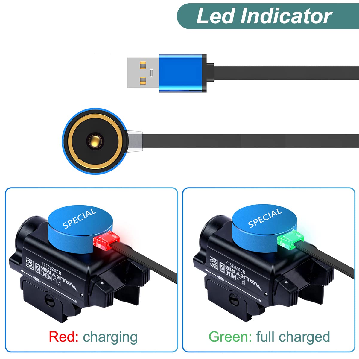 Kissmart MCC 1A charger for Perun Mini delivering fast, portable charging