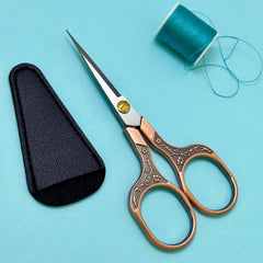 KISTARCH beard trim scissors for precise facial grooming on the go