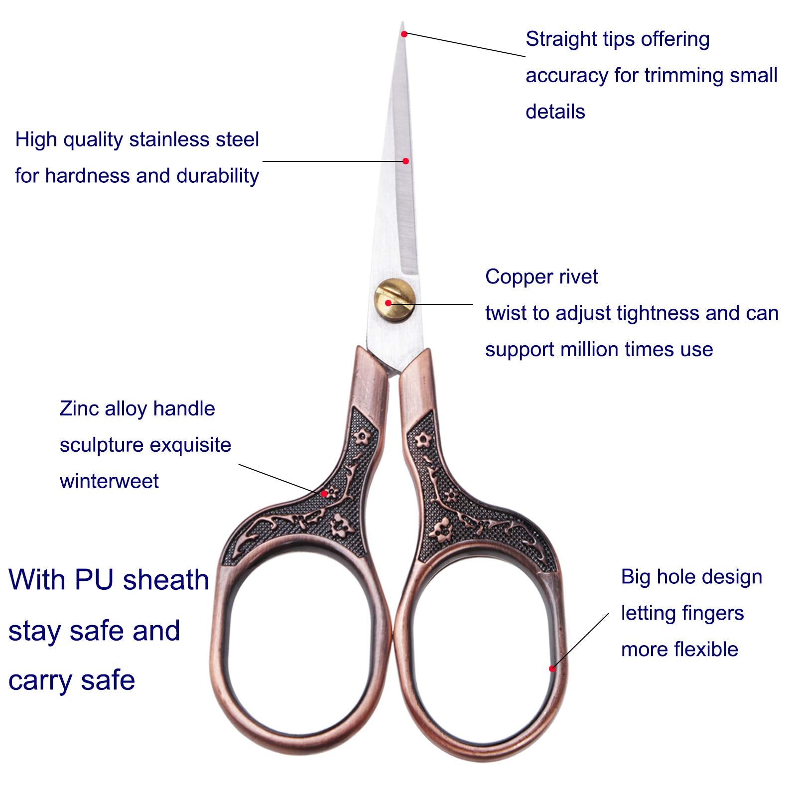 KISTARCH fabric snips for quick cuts on cloth and sewing projects