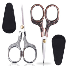 KISTARCH small scissors for hair cutting with precise blades for clean trims