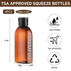 Kitchen GIMS leakproof flip-cap bottles prevent leaks in bags.