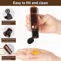 Kitchen GIMS TSA-approved 3.4-ounce bottles fit cabin luggage.