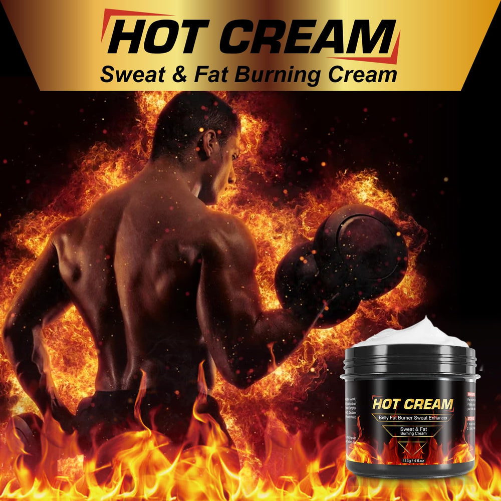 KITNOBLIS Hot Sweat Cream final product shot with smooth finish.