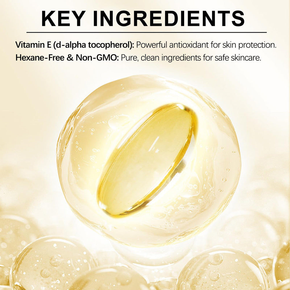 KITNOBLIS Vitamin E oil nourishes and seals moisture in hair ends