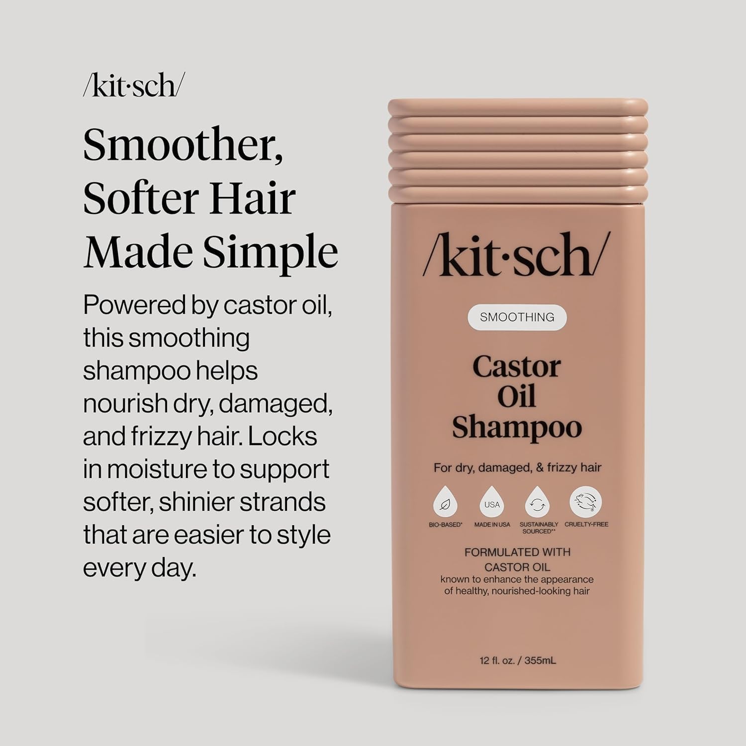 Empaque PCR reciclable cuida el planeta con Kitsch.
