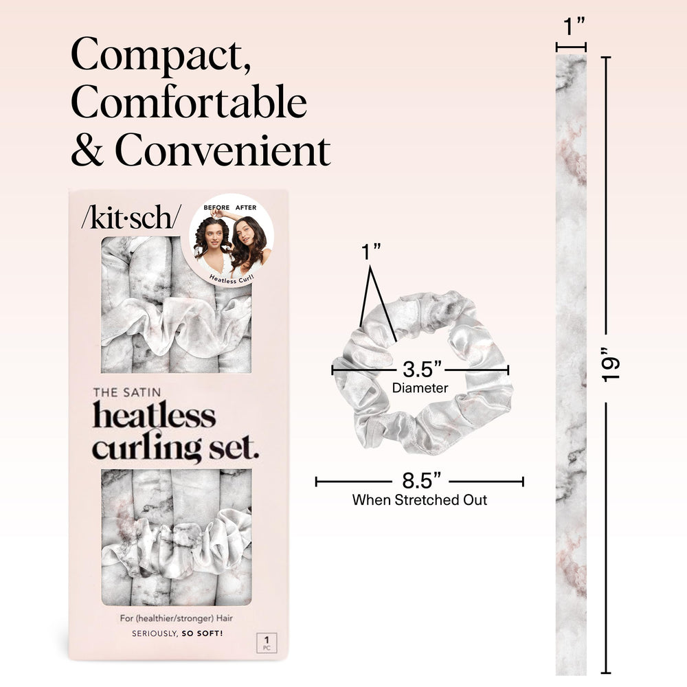 Kitsch after-use waves show soft, natural volume