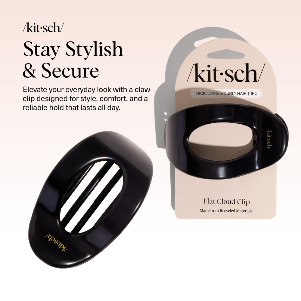 Kitsch agarre seguro para pelo grueso, facilita peinado estable todo el día