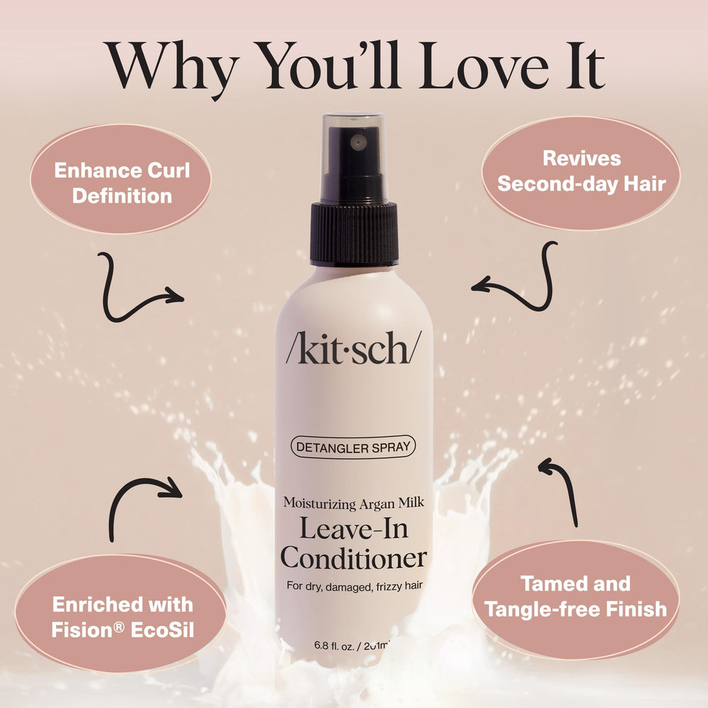 Kitsch Argan Milk Spray brillo natural sin pesadez