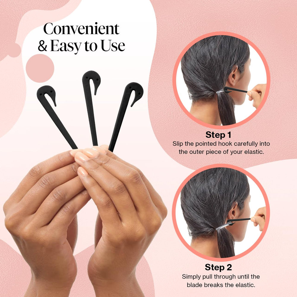 kitsch-banditas-pelo-mini gomas compactas para estilos rápidos y cómodos