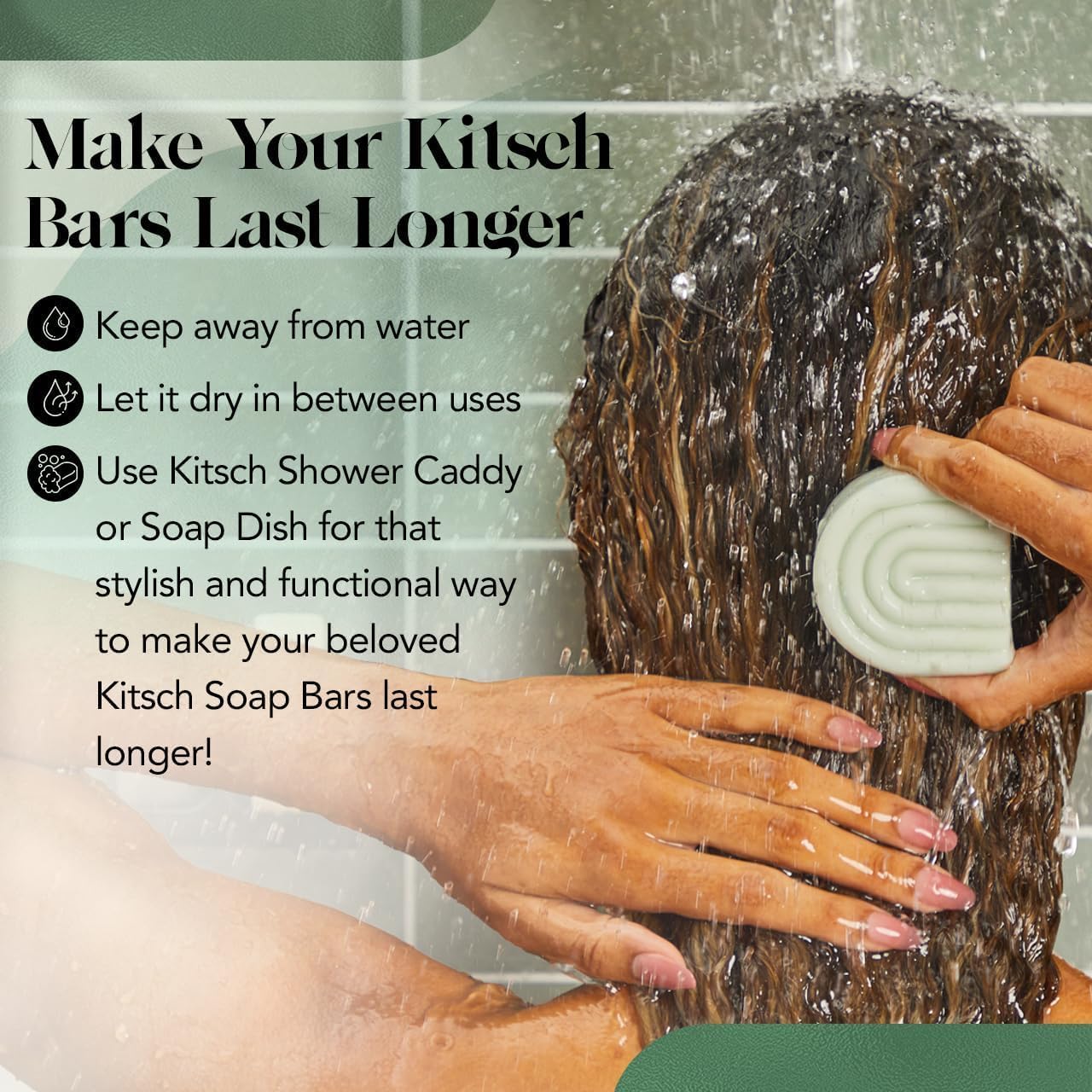 Kitsch barra condicionador romero-biotina facilita peinado y reduce quiebre.