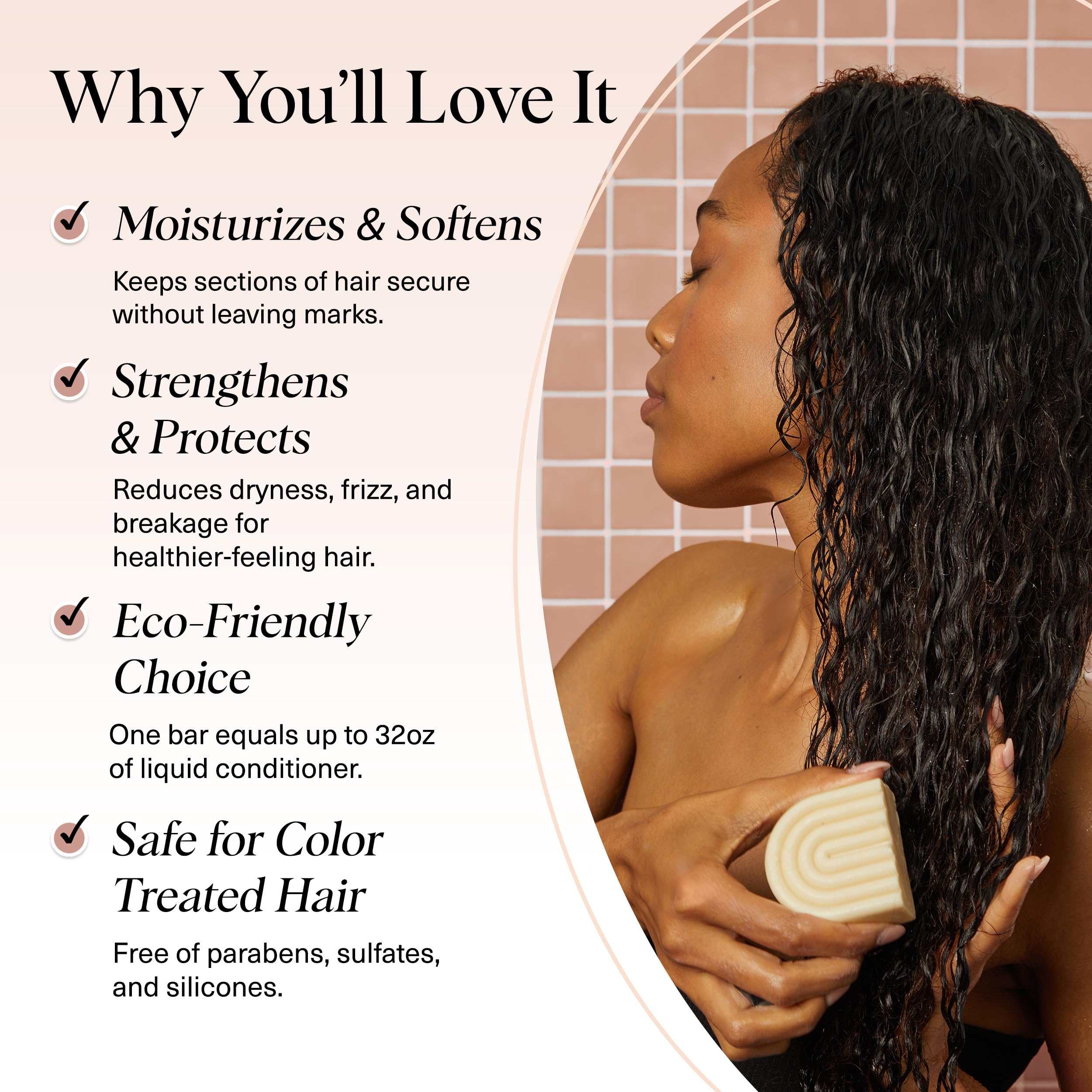 Kitsch barra acondicionador textura cremosa: nutrición intensa para cabello dañado