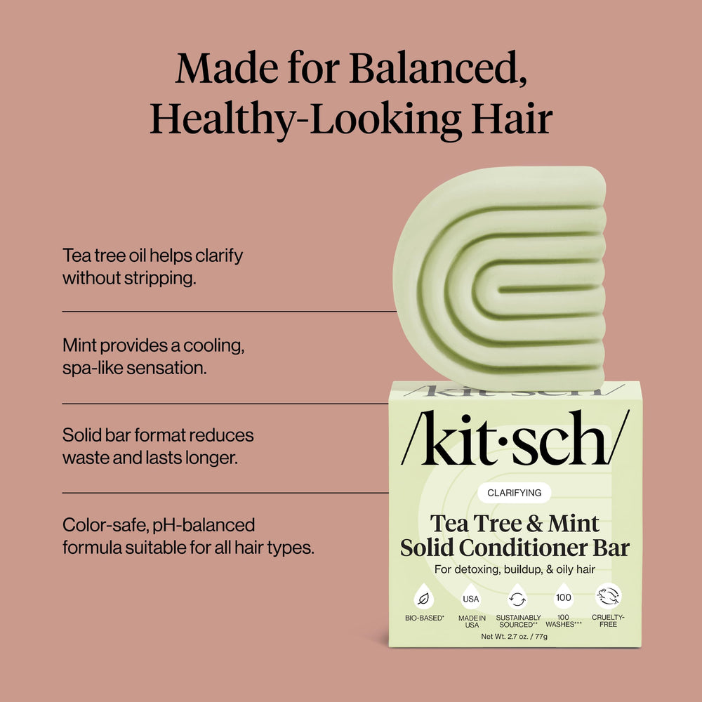 Kitsch barra-condicionador-vegan, opción ética para el cuidado capilar.