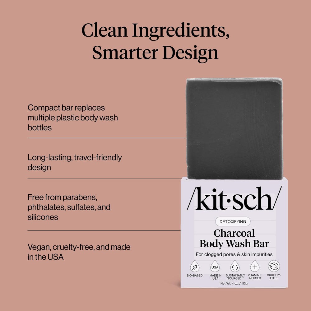 Kitsch barra ecológica y duradera: reduce residuos plásticos.