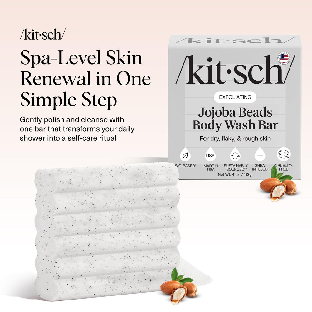 Kitsch barra jabón manteca de karité aloe: hidratación suave para piel seca.