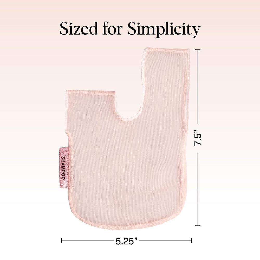 Kitsch bolsa de jabón de malla fabricada en rPET, duradera y suave.