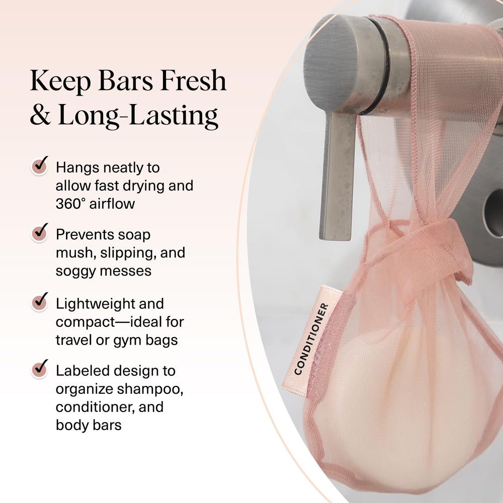 Kitsch bottle-free beauty bag supports eco-friendly routines by replacing plastic bottles