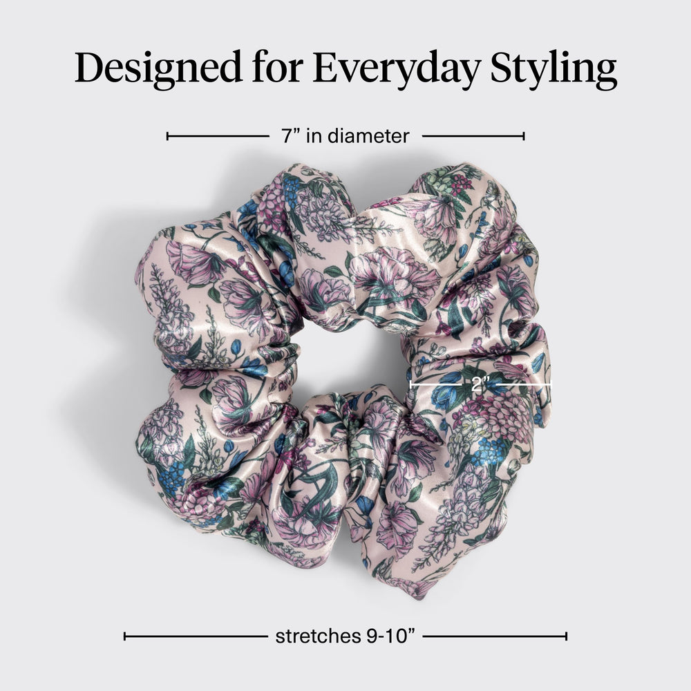 Soft elastic ensures secure hold without tugging on delicate strands.