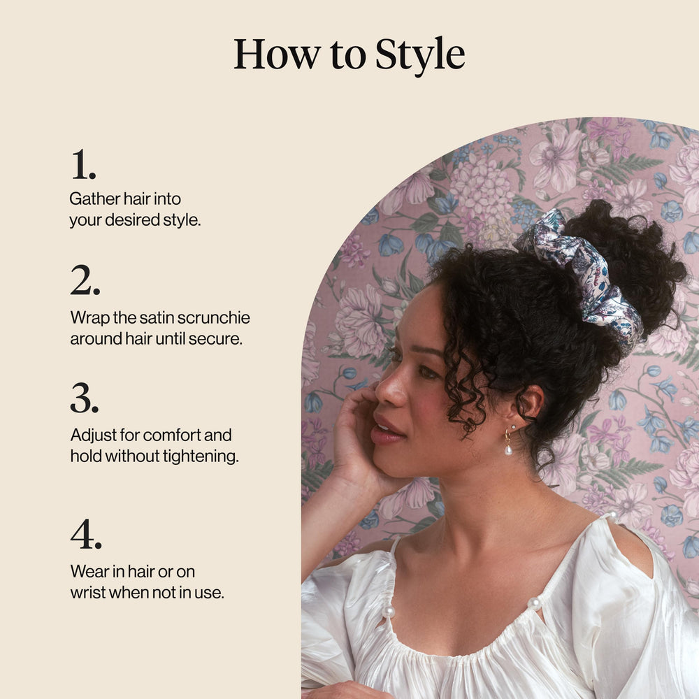 Elegant wrist accessory that doubles as a fashion statement while keeping hair in place.