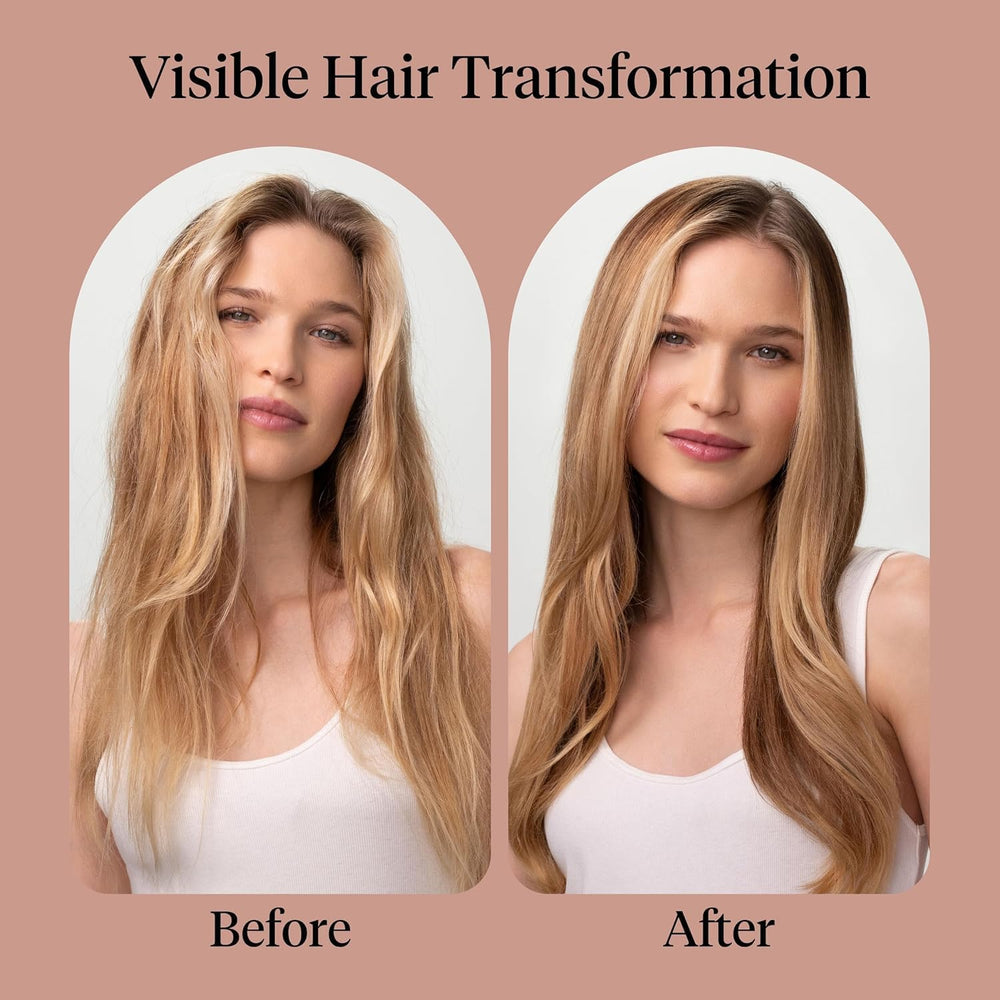 Kitsch cabello dañado luce más suave tras uso progresivo.