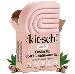 Kitsch barra acondicionador aceite de ricino para cabello más suave e hidratado