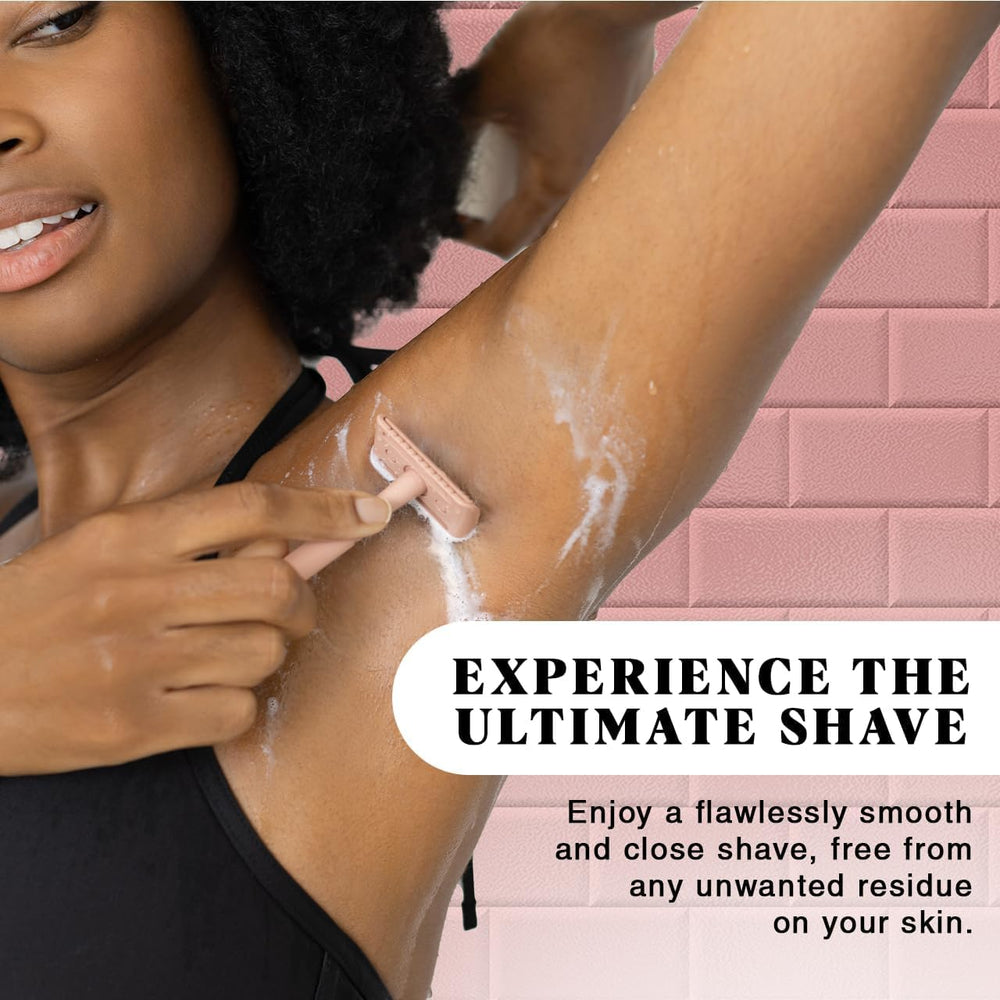 Kitsch paraben-free formula promotes irritation-free daily shaving.