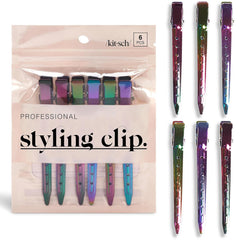Clips alligator Kitsch profesionales de 3-5 pulgadas para salón, agarre firme.