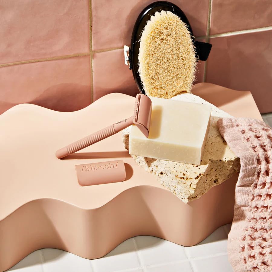 Kitsch close-up shows rich, creamy lather ready to apply.