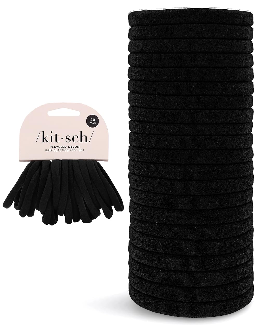 Kitsch coleteros de nylon sin daño, deslizamiento suave para peinados diarios.