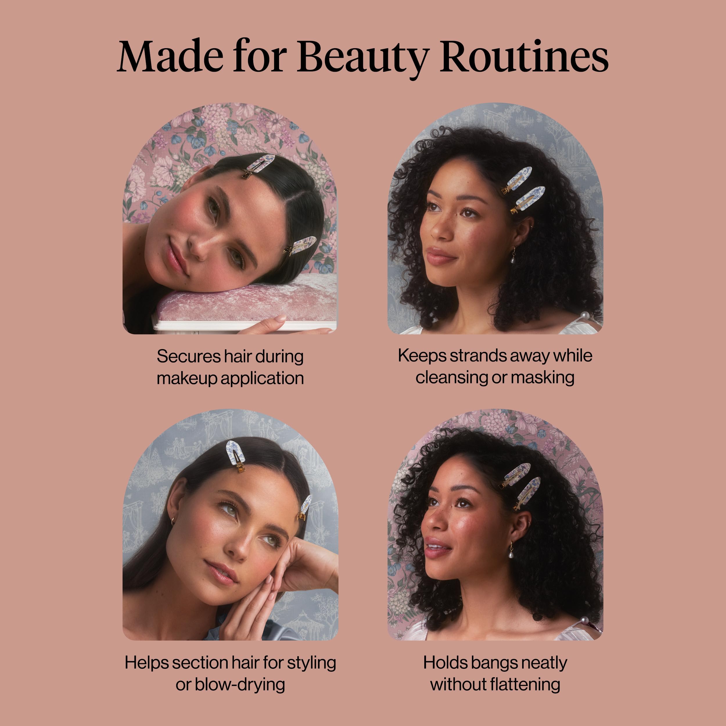 Conjunto de 4 piezas, regalo práctico para amantes de la belleza.