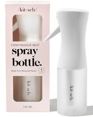 Kitsch continuous spray bottle hair mist delivers ultra-fine coverage for styling