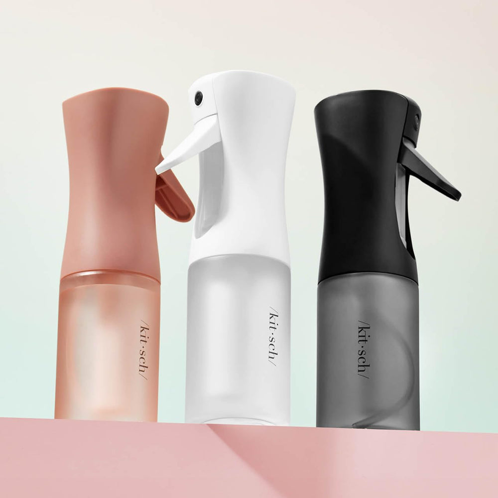Kitsch bottle emphasizes sustainability with recycled materials.