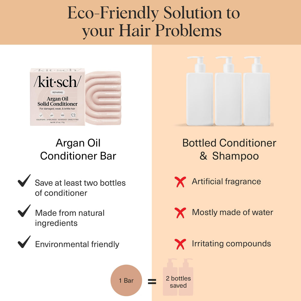 Control del encrespamiento con Kitsch para cabello liso.