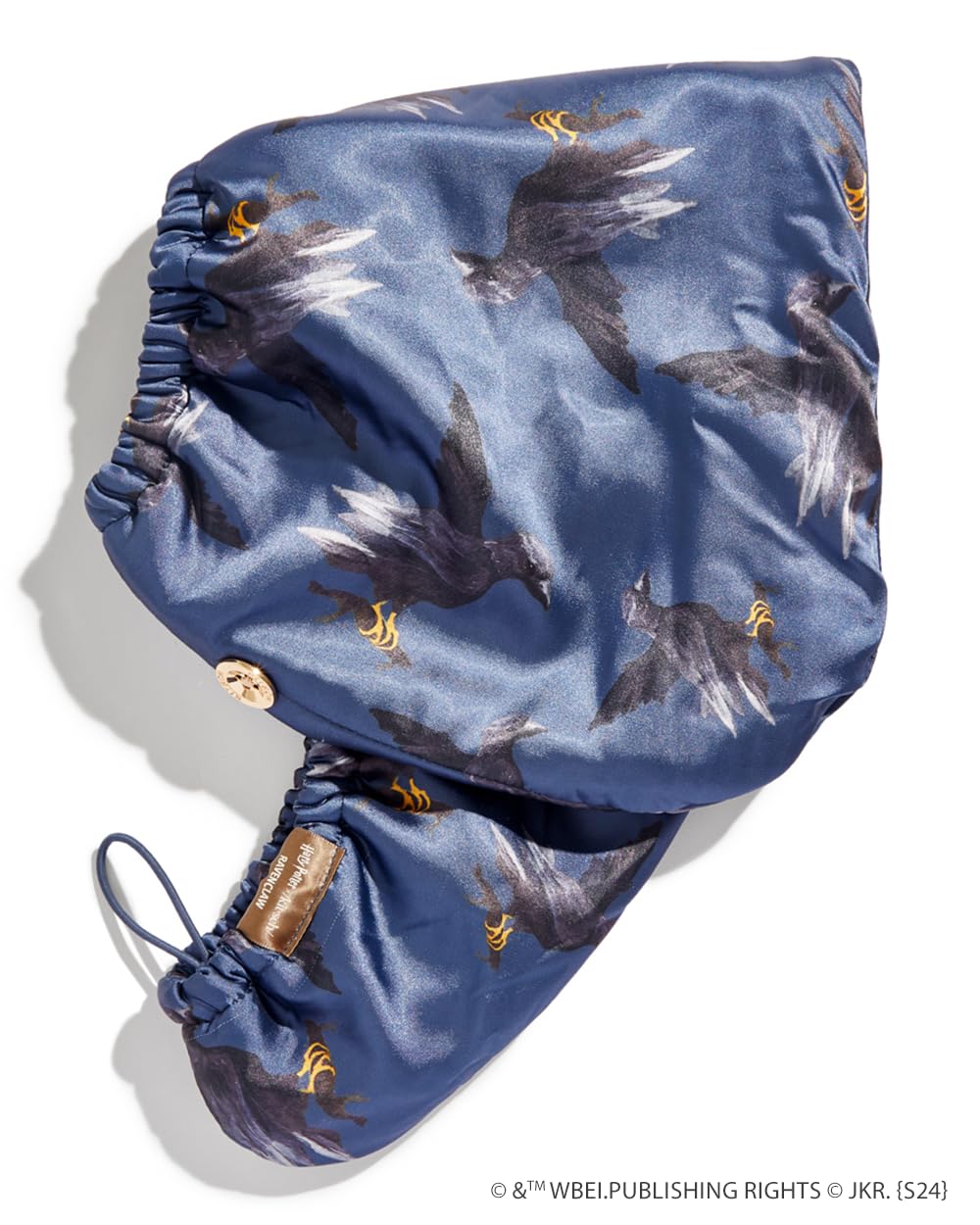 Kitsch curly-hair-friendly microfiber wrap protects texture while drying.