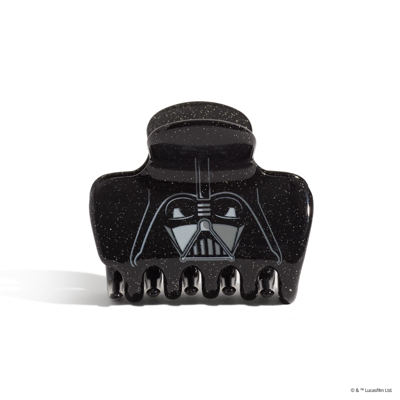 Kitsch Darth Vader clip brillante para looks diarios con estilo.
