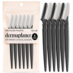 Kitsch Dermaplane Razor for face—exfoliate and reveal smoother skin.