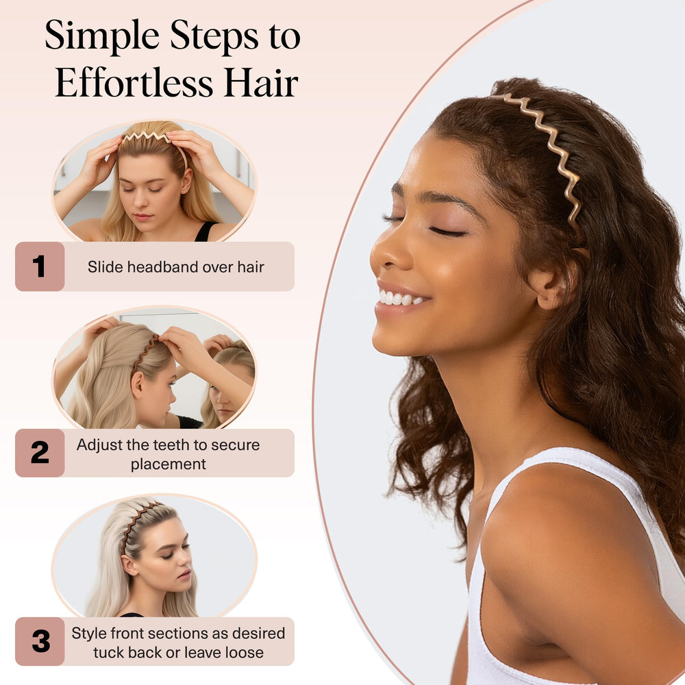 Kitsch diadema Zig Zag regalo ideal para mujer.