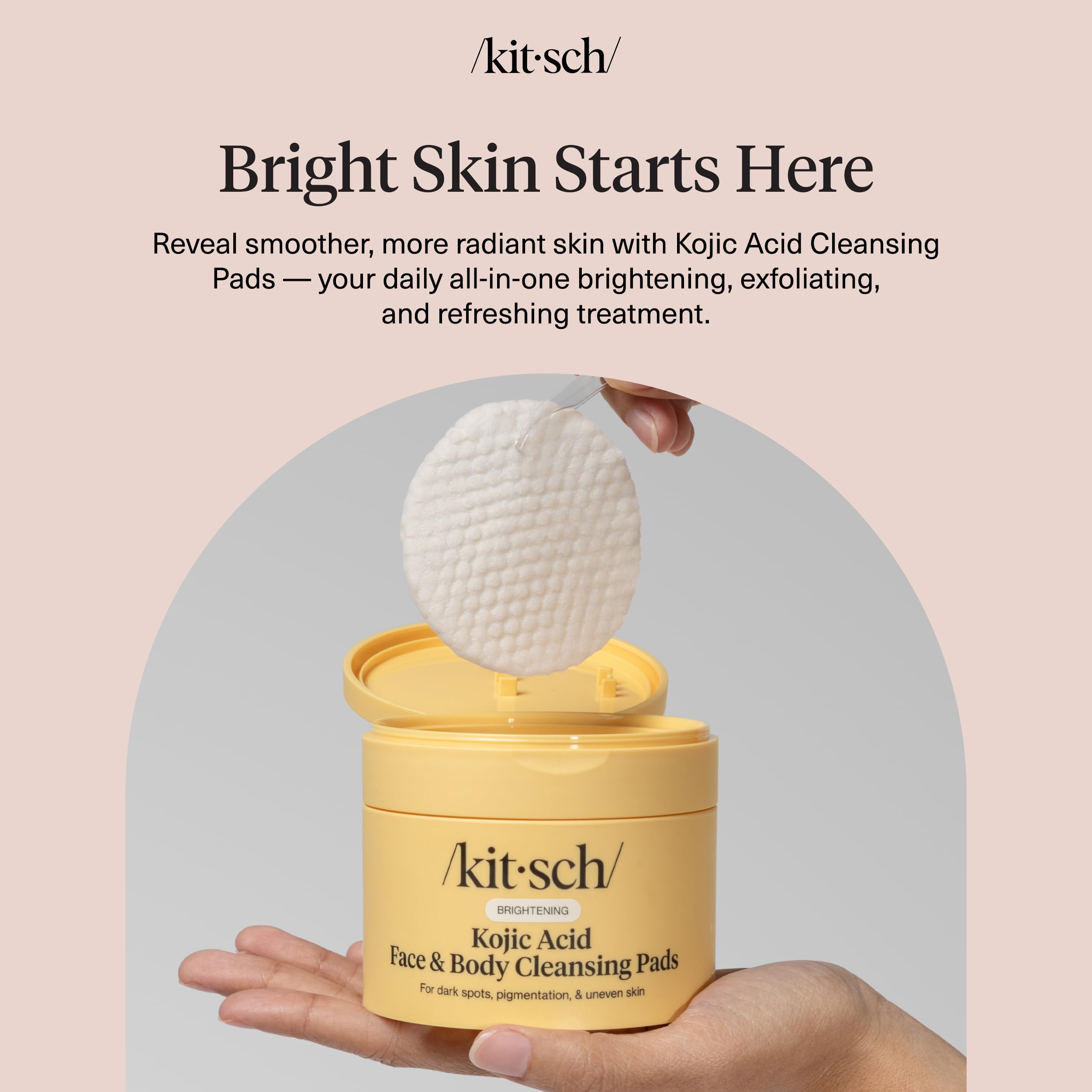 Kitsch dos-en-uno: cuidado facial y corporal