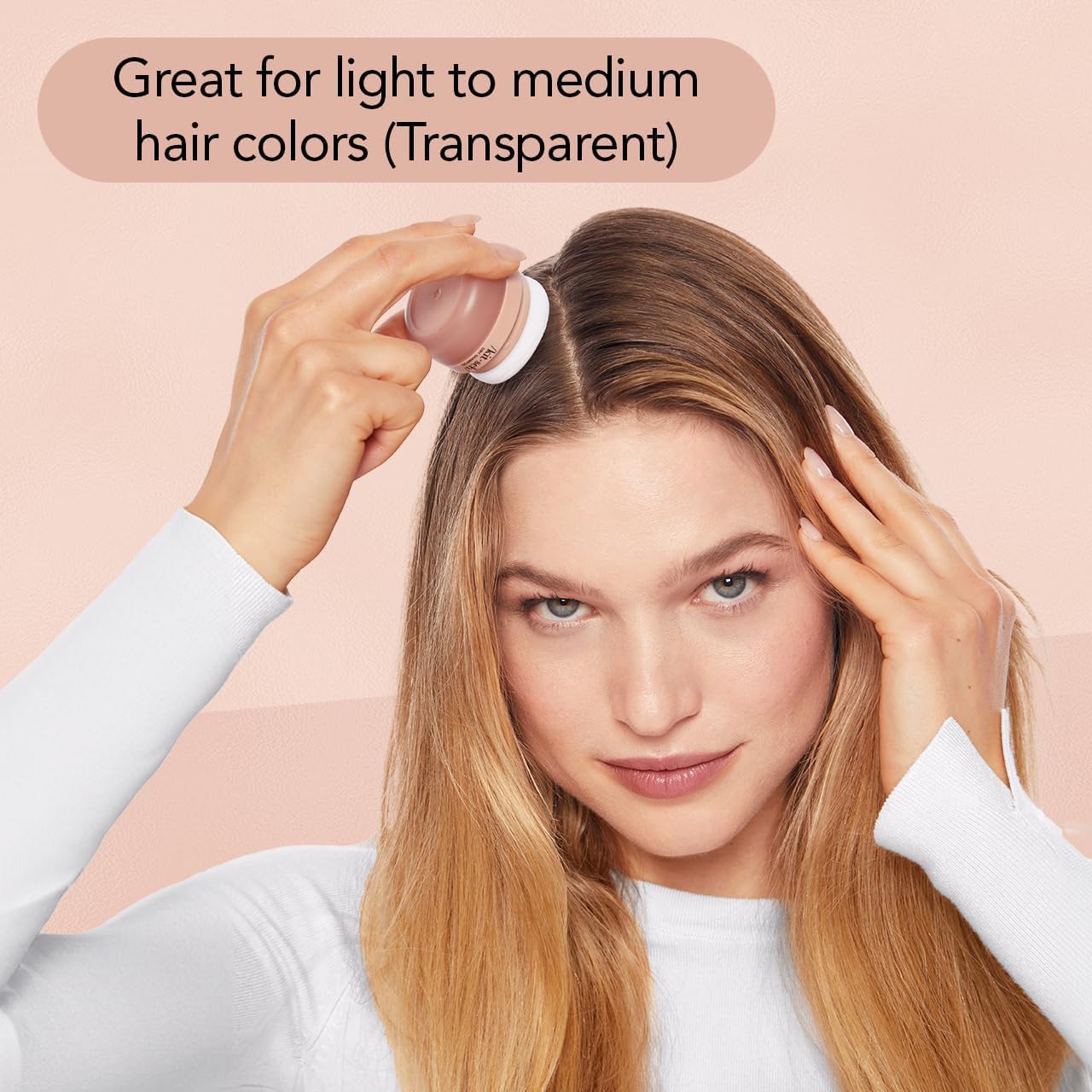 Kitsch Dry Shampoo Powder blends seamlessly for light, blonde, or dark hair.