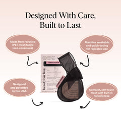 Kitsch Eco-friendly bag replaces bottles, helping reduce plastic waste in your routine.
