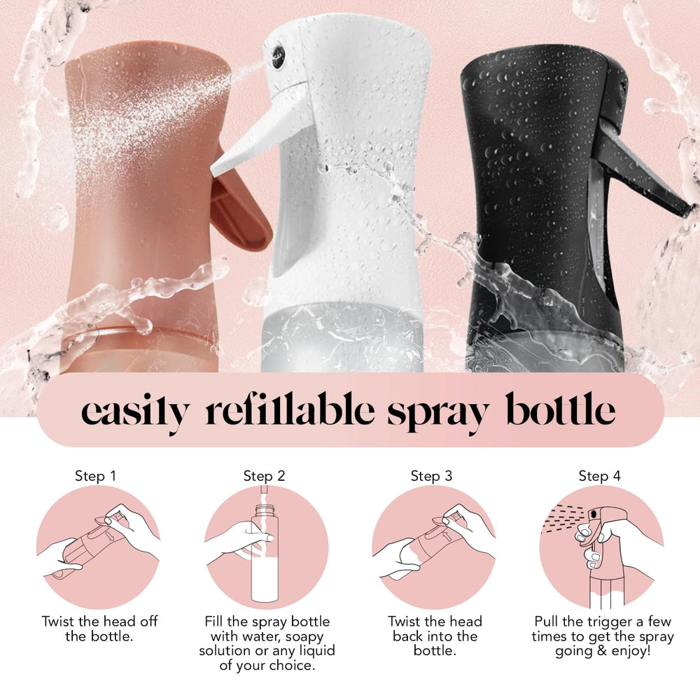 Kitsch eco-friendly travel spray bottle is lightweight and reusable