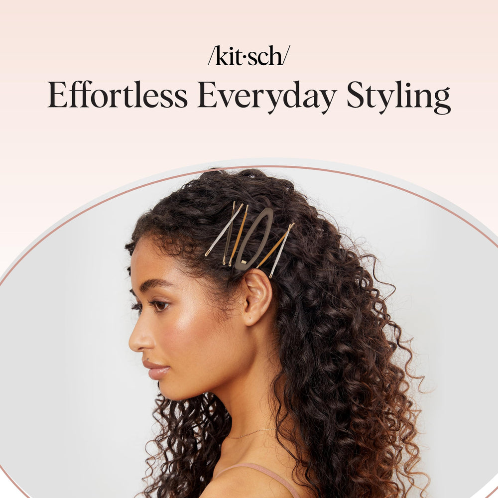 Kitsch everyday hair accessory shot showcases comfortable styling