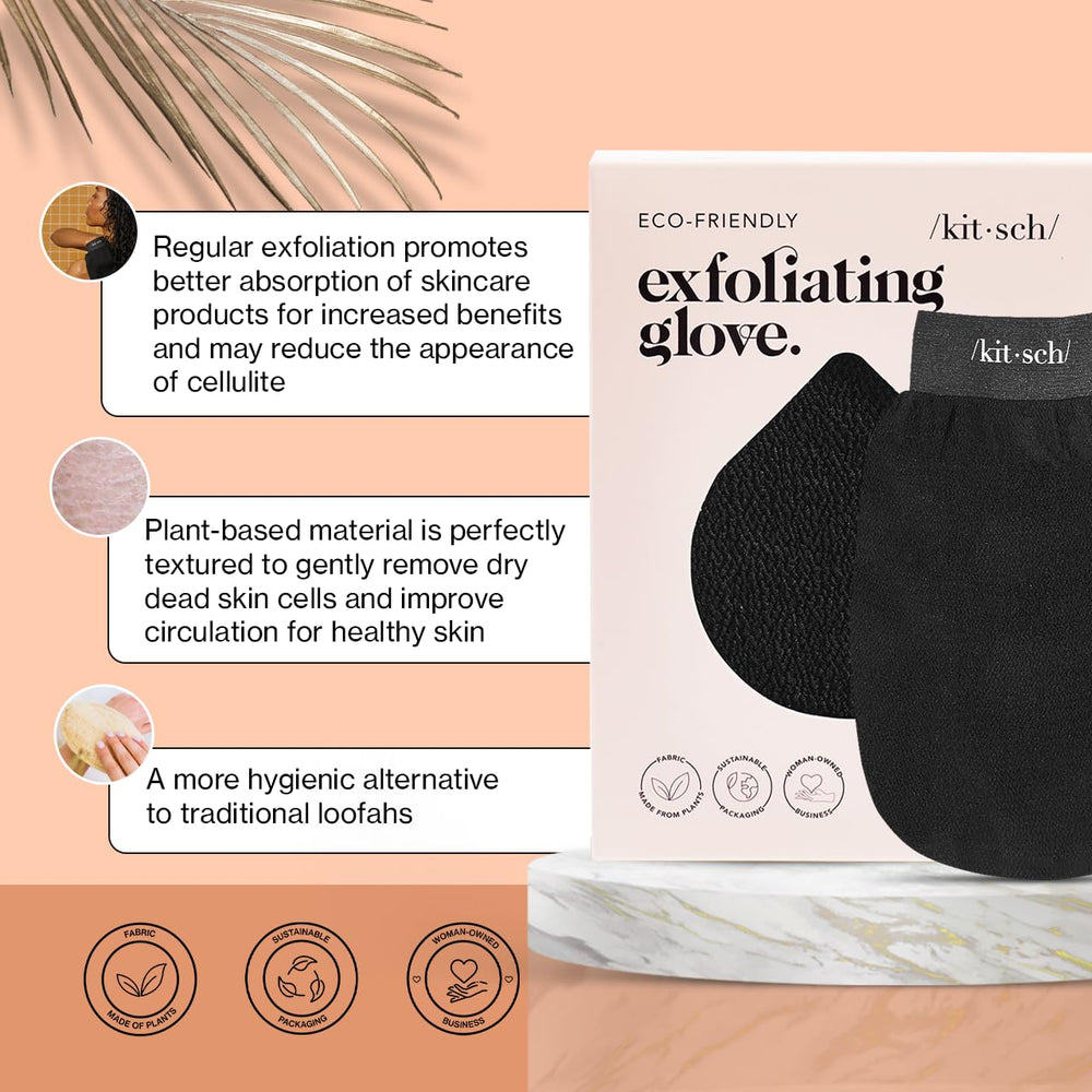 Exfoliante corporal de Kitsch para piel suave y radiante tras cada uso.