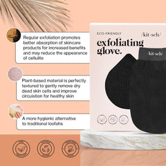 Exfoliante corporal de Kitsch para piel suave y radiante tras cada uso.