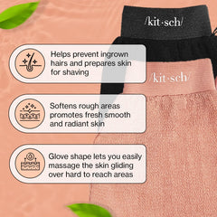 Kitsch exfoliante cuerpo profundo para piel más suave tras la ducha